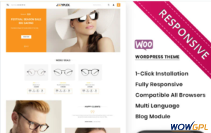 Joyplex The Eye Glasses Store WooCommerce Theme