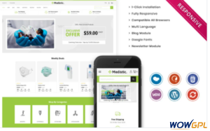 Medistic The Premium Medical Store WooCommerce Theme