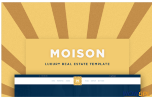 Moison Real Estate Luxury WordPress Theme