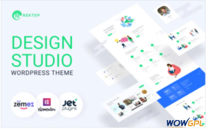 Nektop Design Studio Multipurpose Creative WordPress Elementor Theme