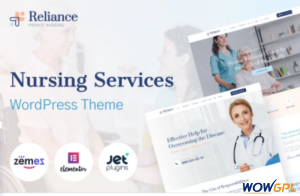 Reliance Nursing Services WordPress Theme