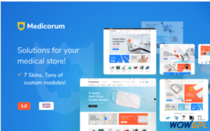 Medicorum Medical Store WooCommerce Theme