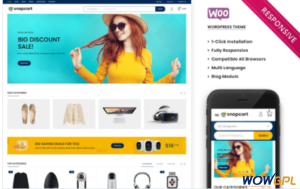 Snapcart The Ultimate Mega Shop Responsive WooCommerce Theme