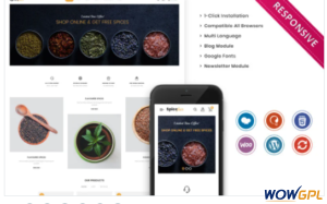 Spicefair The Grocery Store Responsive WooCommerce Theme