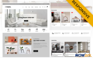 Stable Modern Furniture Store WooCommerce Theme
