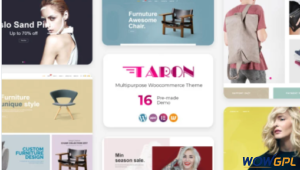 Taron Multipurpose WooCommerce Theme