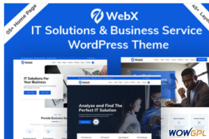 WebX Technology Business Solution Service WordPress Theme