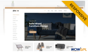 Zircon Furniture Store WooCommerce Theme