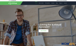 Virtua Virtual Assistant WordPress Theme 2