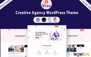 VISO Creative Agency WordPress Theme 1