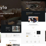Tayla Tailor Service Elementor Template Kit