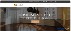 COZY Flooring Materials Responsive Modern HTML Website Template