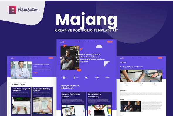 Majang - Personal Portfolio Elementor Template Kit 1 Majang Personal Portfolio Elementor Template Kit