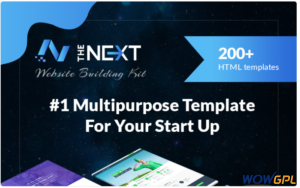 The Next Creative Multipurpose HTML5 Website Template