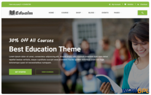 Eduaim Education Website Template