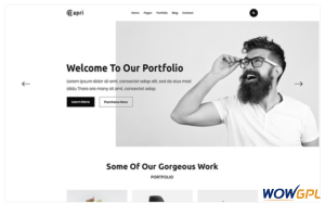 Papri Portfolio Creative HTML5 Template Website Template