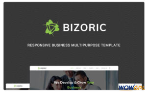 Bizoric Responsive Multipurpose HTML Website Template