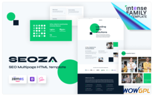 Seoza SEO Agency HTML Website Template