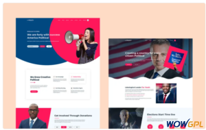 Policy Political HTML Website Template