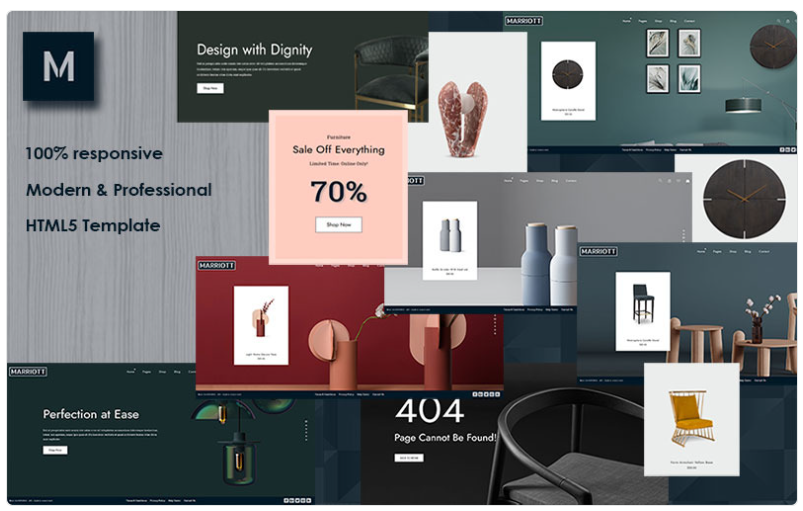 Marriott - Furniture Store HTML Website Template 1.0 1 Marriott Furniture Store HTML Website Template