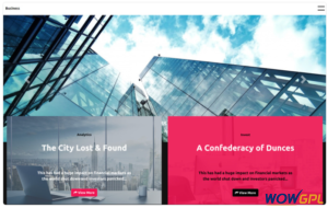 Business Template Bootstrap Laravel Framework Website Template