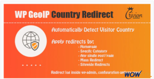 WP GeoIP Country Redirect 3.6