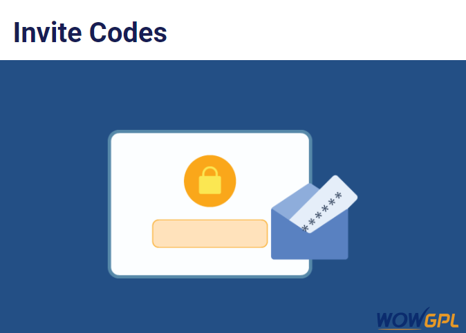 User Registration Invite Codes
