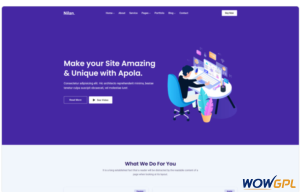 Nilan Landing Marketing Hosting Html Website Template