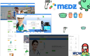Medz Medical Equipment Accesories HTML Website Template