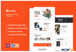 Conbiz Consultancy Business Elementor Template Kit