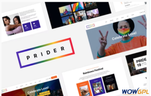 Prider LGBTQ Gay Rights Festival Template Kit