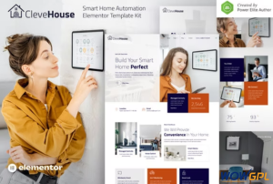 Clevehouse – Smart Home Automation Elementor Template Kit