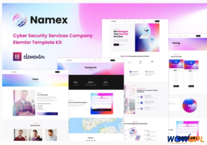 Namex Cyber Security Services Company Elementor Template Kit
