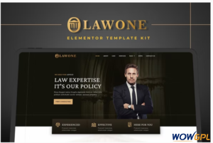 Lawone Legal Law Firm Elementor Template Kit