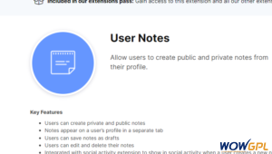 Ultimate Member – User Notes