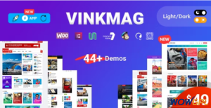 Vinkmag Multi concept Creative Newspaper News Magazine WordPress Theme