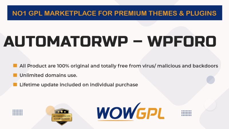 AutomatorWP – wpForo