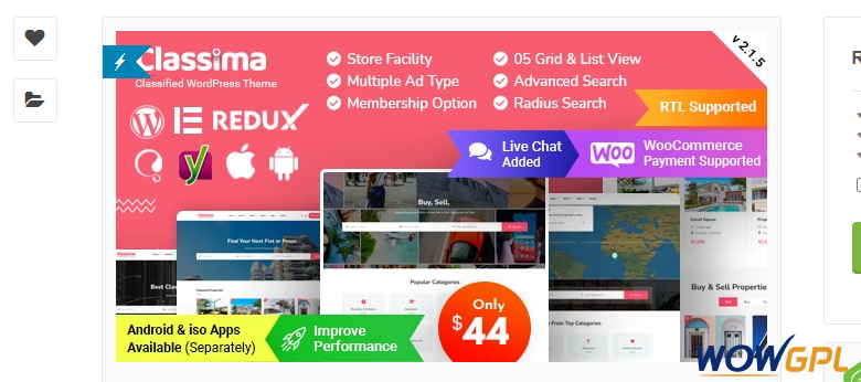 Classima – Classified Ads WordPress Theme 2.10.3 1 Classima – Classified Ads WordPress Theme
