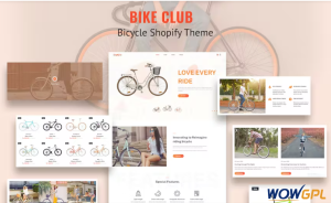 Bikez Bike Shop Cycle Single Shopify Theme 1