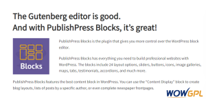 PublishPress – Blocks Pro
