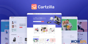 Cartzilla Digital Marketplace Grocery Store WordPress Theme