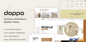 Doppo Furniture Multipurpose Shopify Theme