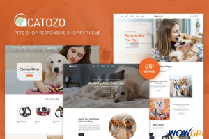 Catozo Pets Shop Responsive Shopify Theme