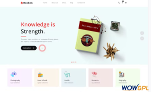 Booken Book Store Shopify Theme