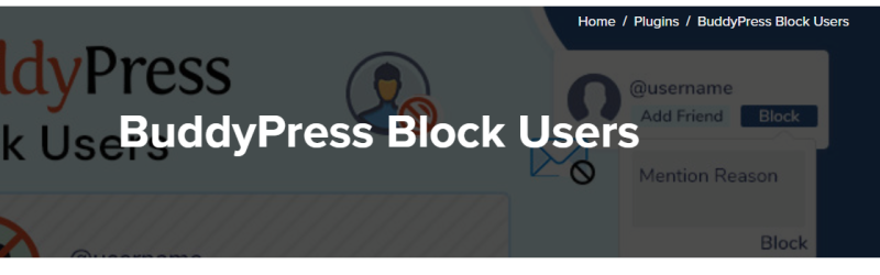 BuddyPress Block Users