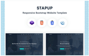 Comfyre - Creative Personal Portfolio Bootstrap Landing Page Template