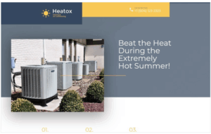 Air Conditioning Responsive Landing Page Template