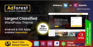 AdForest – Classified Ads WordPress Theme 5.1.5