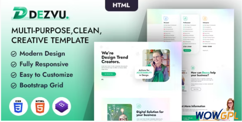 DezVu %E2%80%93 Bring Your Vision to Life HTML Template