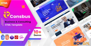 Consbus - One Page Template